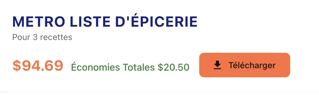 Illustration de la gestion budgétaire FoodPilot